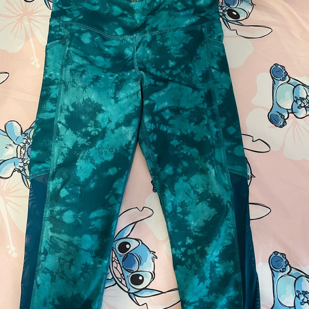Teal Kids Leggings